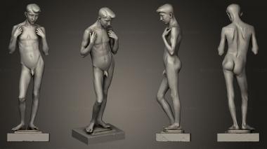 Figurines of people The Standing boy 3d model